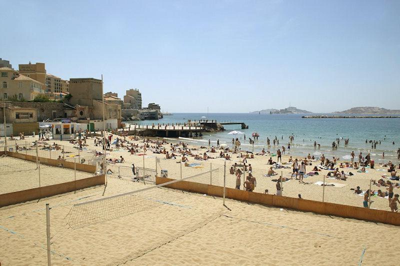 Les Catalans, Vue Mer Marseilles Exterior foto